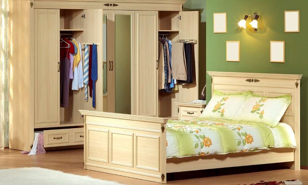 Bedroom Furniture Vary Texture and Material