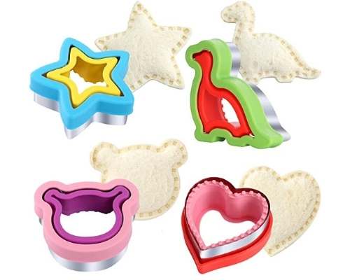 4pcs Bread Sandwich Cutter and Sealer for Kids