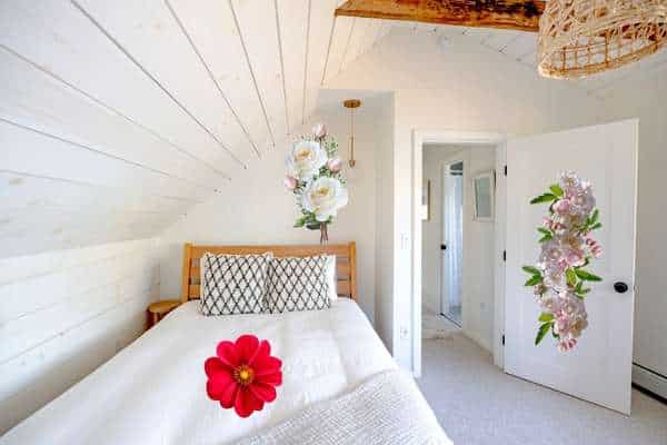 Flower Bedroom Door