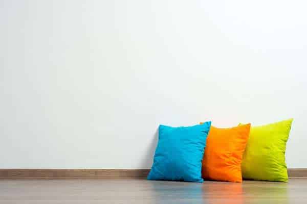 Orange Floor Pillows