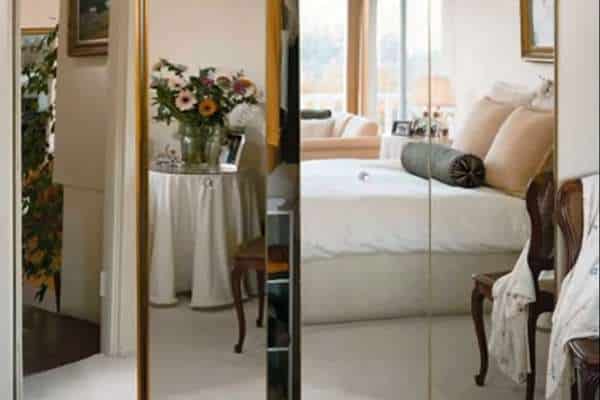 Mirrored Doors in Master Bedroom Door Ideas