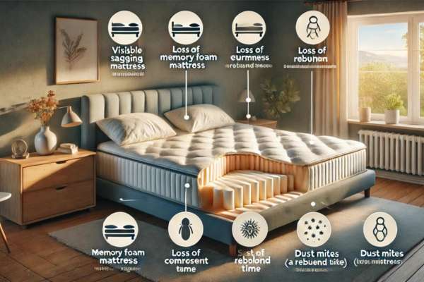 Signs Of Wear In Mattresses