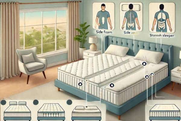 Benefits Of Hybrid Mattresses For Different Sleep Positions