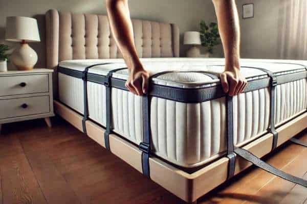 Fixing Mattress Sliding With Bed Straps
