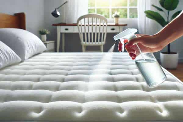 Foam Mattress Topper Disinfect With  Vinegar