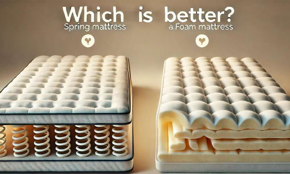 Spring Mattress VS Foam Mattress Which Is Better