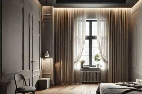 Making Small Windows Look Stylish With Blackout Curtains