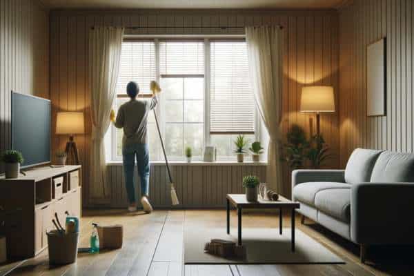 Preparing Your Blinds And Window Area
