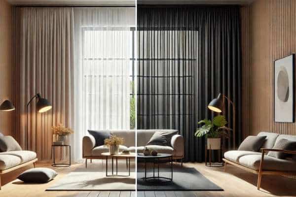   Understanding Sheer Curtains And Blackout Curtains