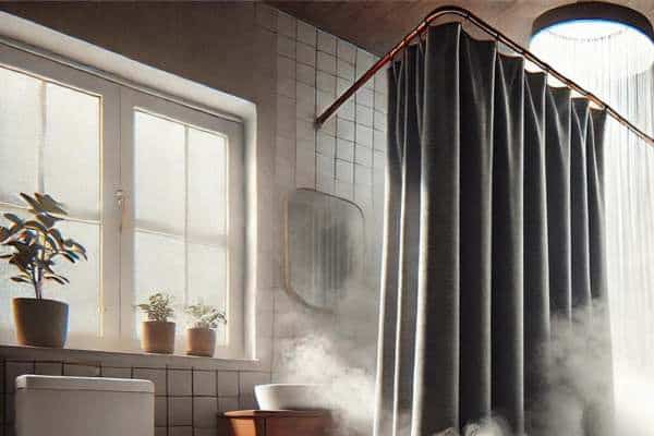 Using The Shower Steam Method For Stubborn Creases