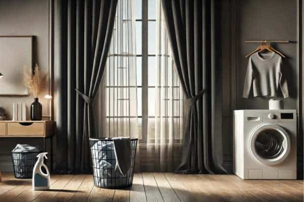 When To Wash Blackout Curtains   