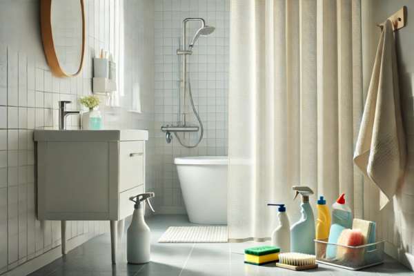 Choosing The Right Cleaning Method For Plastic Shower Curtains
