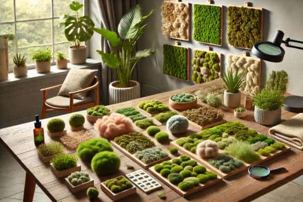 Choosing The Right Moss For Your Wall Art