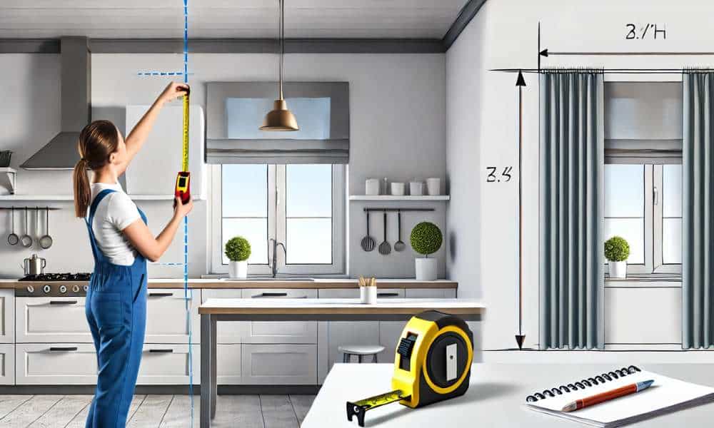 How To Measure For Kitchen Curtains