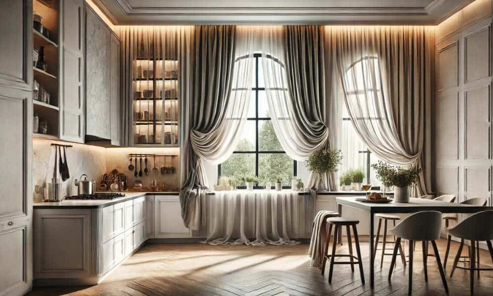 How To Measure Kitchen Curtains