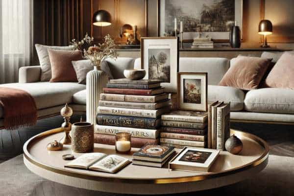 Personalizing Your Coffee Table Book Stack