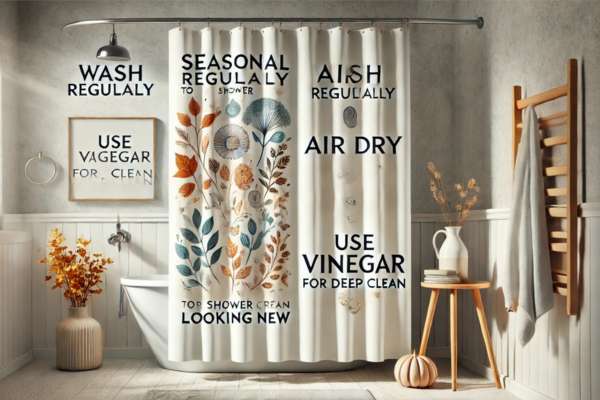 Seasonal Tips To Keep Your Shower Curtain Looking New