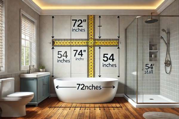 tandard Width Sizes For Bathtubs And Showers Stalls