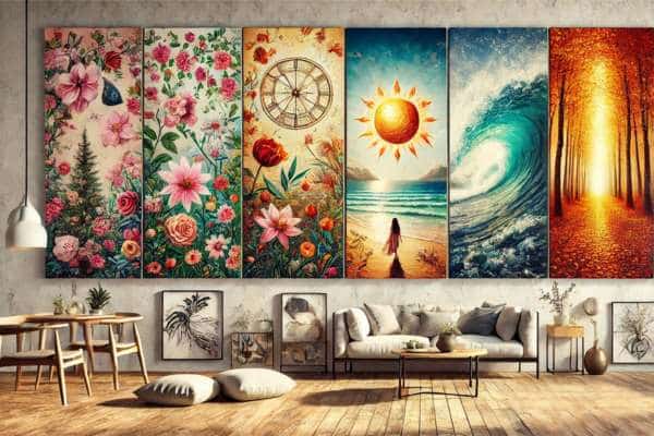 Benefits Of Seasonal Wall Art For Different Moods
