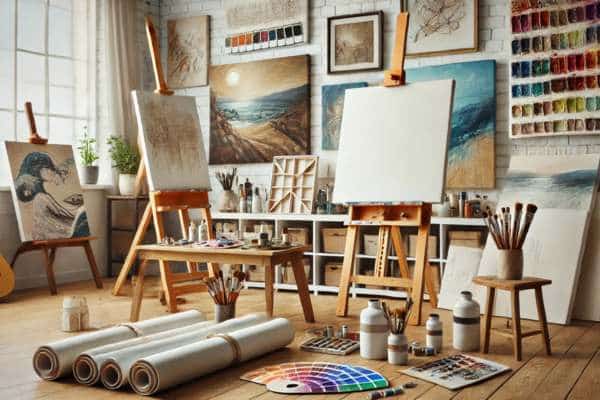 Choosing The Right Canvas For Your Art
