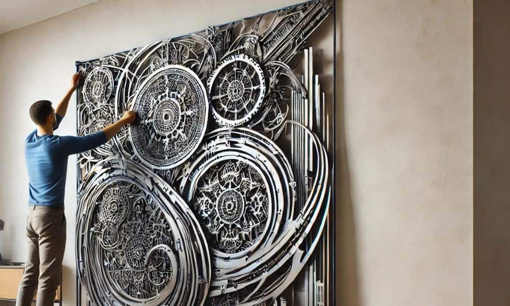 How Do You Hang Metal Wall Art