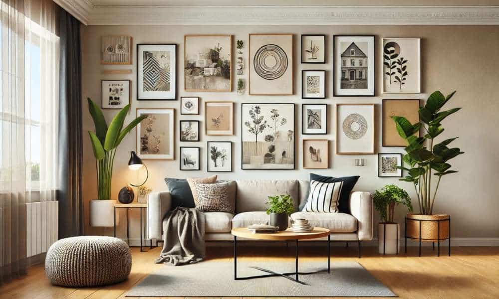 How To Hang Art On Wall