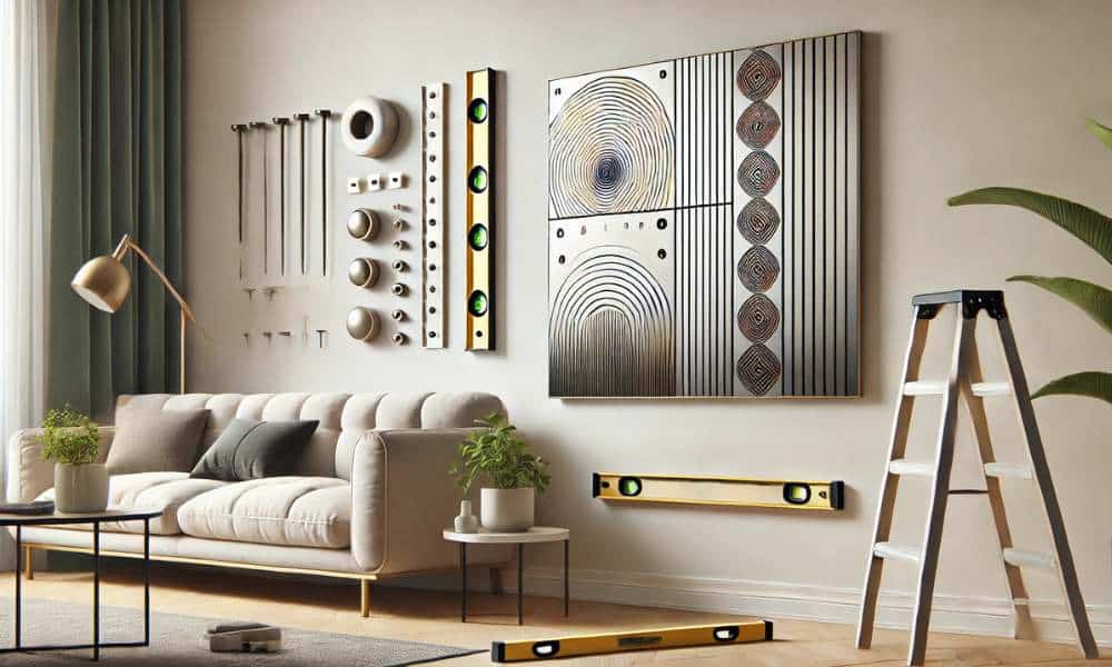 How To Hang Metal Wall Art Without Nails