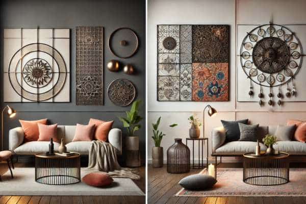 Matching Metal Wall Art To Your Interior Theme
