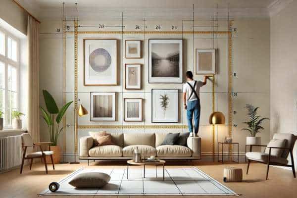  Measuring Your Wall Space For The Perfect Art Layout