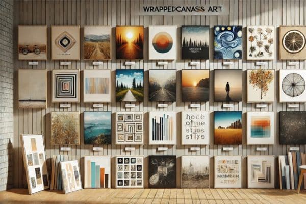  Types Of Wrapped Canvas Art Available