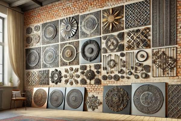 Understanding Your Metal Wall Art And Brick Surface
