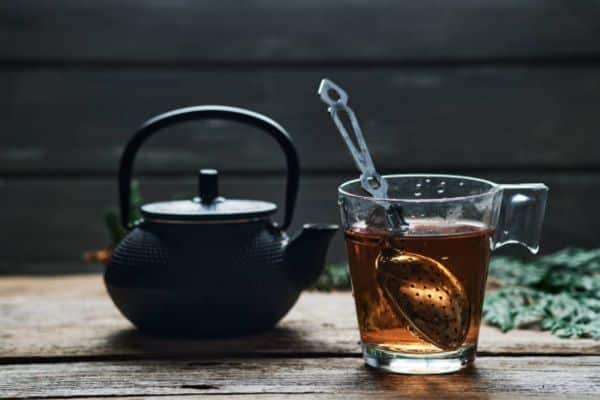 Rinse Before Use A Cast Iron Tea Kettle