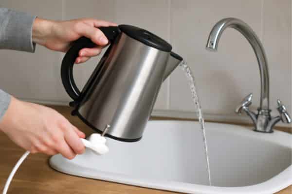 Unplug and Empty the Kettle