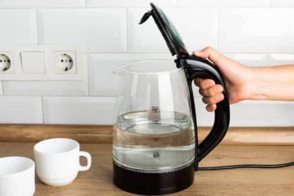 Unplug and Let It Cool To Clean Chefman Electric Kettle