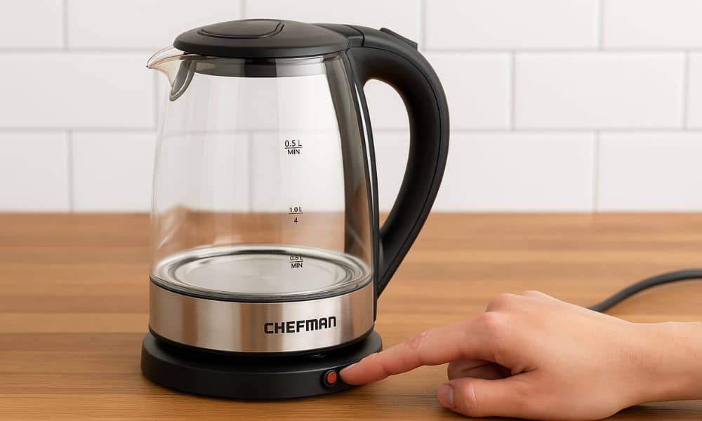 How To Reset Chefman Electric Kettle