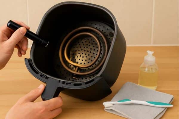 How to Clean Air Fryer Heating Element Ninja (Step-by-Step)