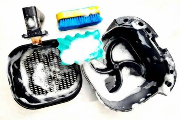 Step 5: Scrub the Parts Gently