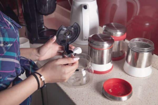 Method 1 – Clean Coffee Maker with Baking Soda (My Go-To Option)